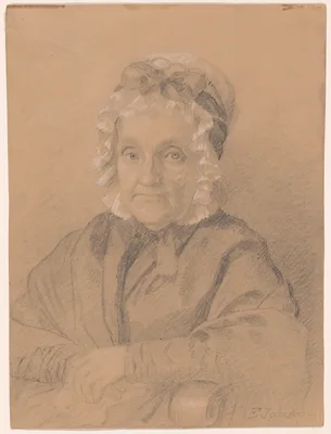 Portrait of Mrs. Jeremiah Chandler — Eastman Johnson