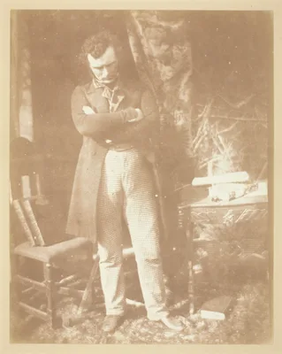 Mr. Robertson, Sub-Editor of "The Witness" — David Octavius Hill