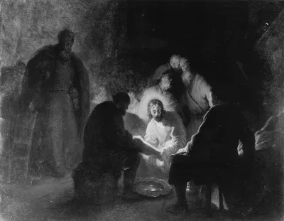 Christ Washing the Disciples' Feet — Jan Lievens