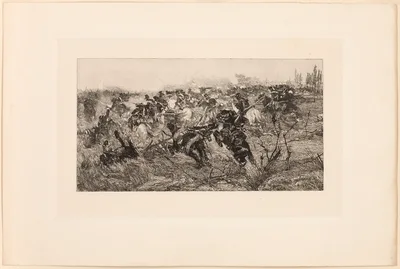 The Cavalry Charge — Giovanni Fattori