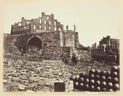 Ruins of Arsenal, Richmond, Virginia — Alexander Gardner