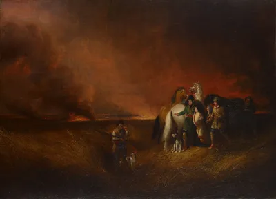 The Prairie on Fire — Alvan Fisher