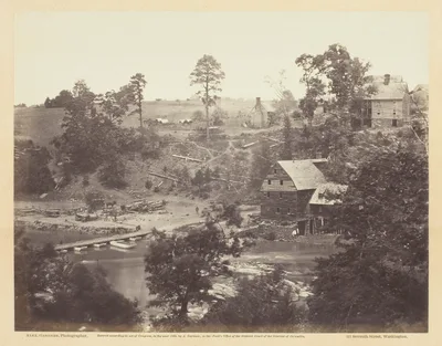 Jericho Mills, North Anna, Virginia — Alexander Gardner