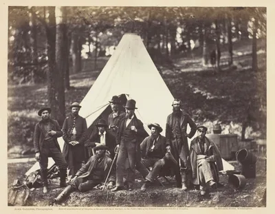 Scouts and Guides to the Army of the Potomac — Alexander Gardner