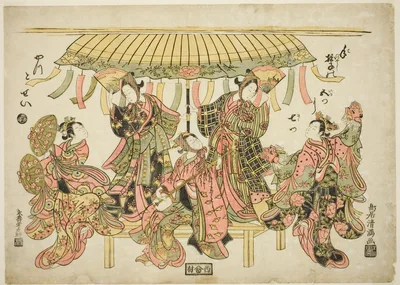Entertainers — Torii Kiyomitsu
