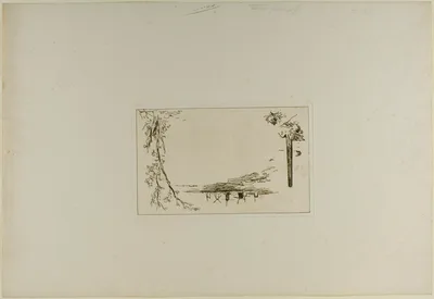 Title Page, from Cahier de six eaux-fortes, vues de Hollande — Johan Jongkind