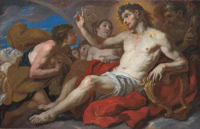 Apollo Granting Phaeton Permission to Drive the Chariot of the Sun — Johann Michael Rottmayr