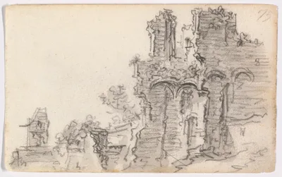 A Romanesque Ruin — Jan van Goyen