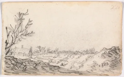 A Dune Landscape — Jan van Goyen