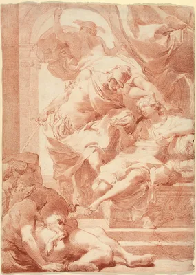 Ulysses Before Circe, Mercury Behind — Gaetano Gandolfi