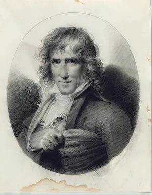Portrait of the Artist Joseph Chinard — Jean-Baptiste Isabey