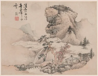 Landscape in the Style of Ancient Masters: after Fang Congyi — Lan Ying