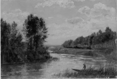A Stream in France — Stanislas Lépine