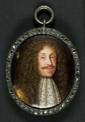 Portrait of Leopold I (1640-1705) — Jean Petitot