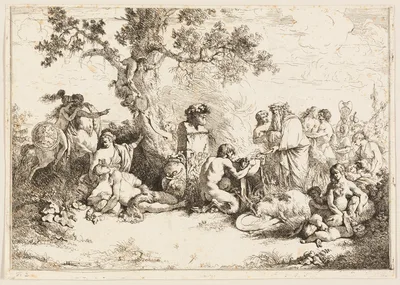 Sacrifice au dieu Pan (Sacrifice to the god Pan) — Jean-Jacques Lagrenée