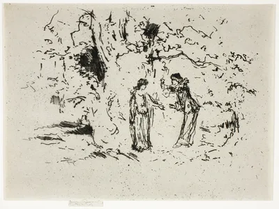 The Pastoral Play — Théodore Roussel