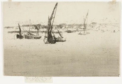 Railway Bridge, Chelsea — Théodore Roussel