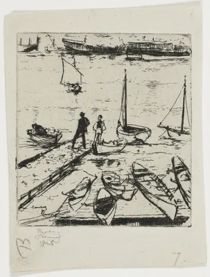 Pleasure Boats, Chelsea — Théodore Roussel