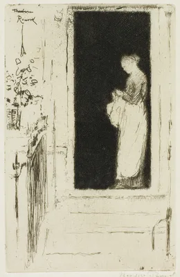 Penelope, A Doorway Chelsea — Théodore Roussel