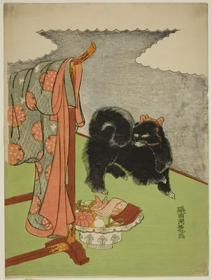 Black Dog — Isoda Koryūsai