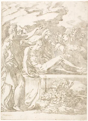 The Entombment — Parmigianino