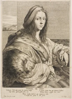 Portrait of Raphael — Paulus Pontius