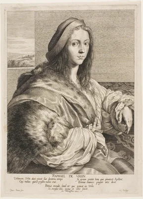 Portrait of Raphael — Paulus Pontius