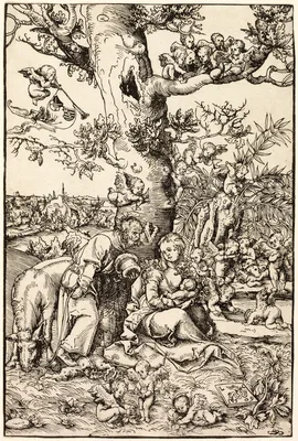 The Rest on the Flight into Egypt — Lucas Cranach the Elder