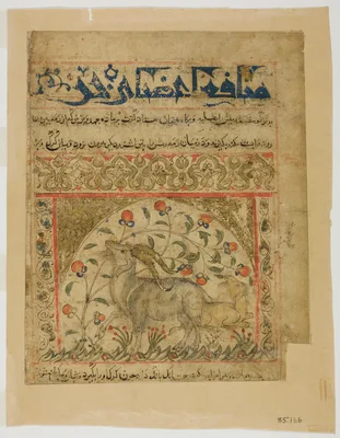 Two Goats from Manafi' al-Hayawan (On the Usefulness of Animals) of Ibn Bakhtishu' — Islamic