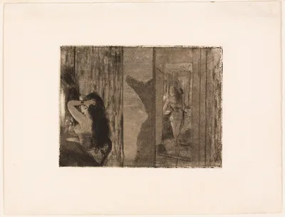 Actresses in Their Dressing Rooms — Edgar Degas