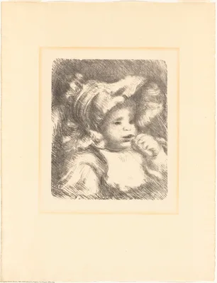 Child with a Biscuit (Jean Renoir) — Pierre-Auguste Renoir