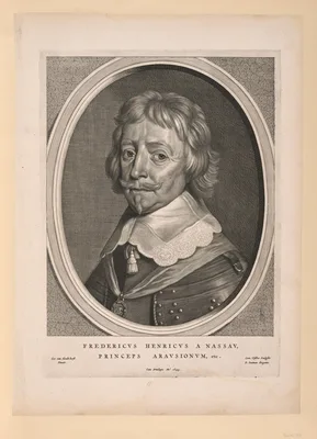 Frederick Henry, Prince of Orange, from Nine Portraits — Cornelis Visscher