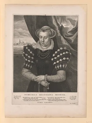 Magdalena Moons, from Quatuor Personae — Cornelis Visscher