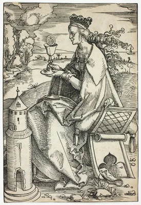 Saint Barbara — Hans Baldung Grien