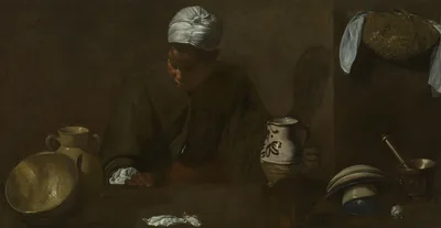 Kitchen Scene — Diego Velázquez