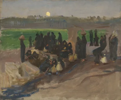 Water Carriers on the Nile — John Singer Sargent