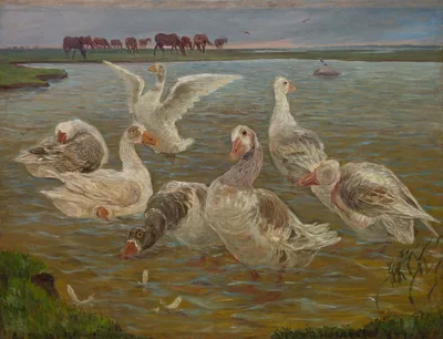 Les Oies — Theodor Philipsen
