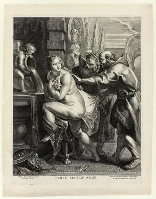 Susanna and the Elders — Paulus Pontius