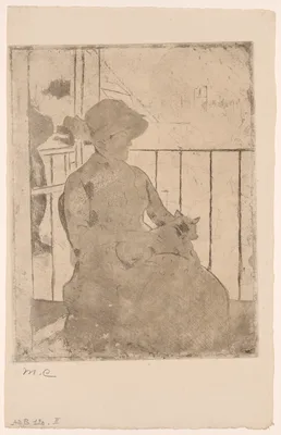On the Balcony — Mary Cassatt