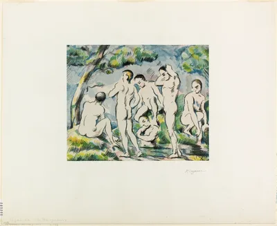 Bathers — Paul Cézanne