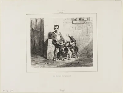 The Little Savoyard — Alexandre-Gabriel Decamps