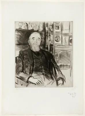 Portrait of Alexis Rouart — Paul César Helleu