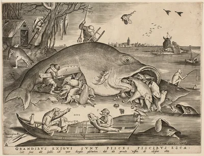 Big Fish Eat Little Fish — Pieter van der Heyden