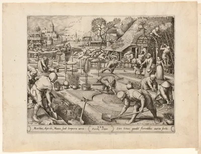 Spring, from The Four Seasons — Pieter van der Heyden
