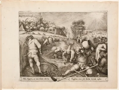 Summer, from The Four Seasons — Pieter van der Heyden