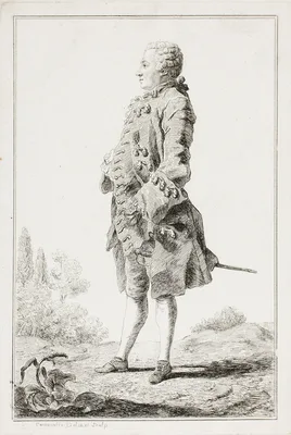 The Baron of Besenval — Louis Carrogis Carmontelle