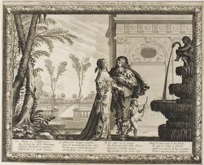 Youth, from The Four Ages of Man — Abraham Bosse