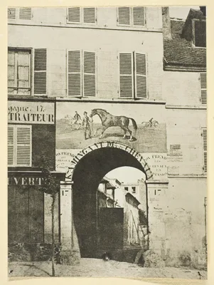 Enseigne d'un Marchand de Chevaux — Hippolyte Bayard