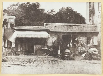 Brocanteurs rue de Rocher — Hippolyte Bayard