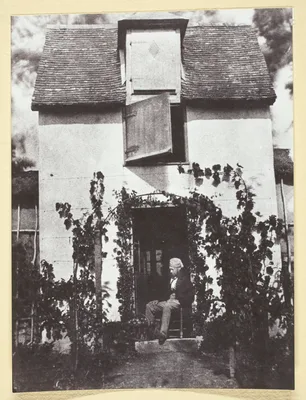 Bayard, Devant sa Maison — Hippolyte Bayard